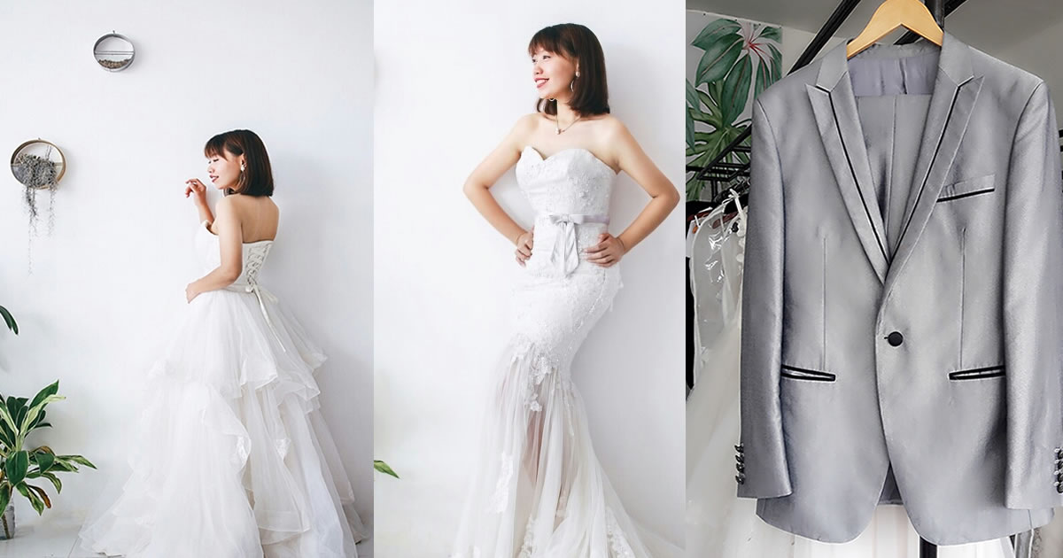 Claresta - Wedding Gown And Tuxedo