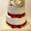 3 tier wedding cake design 2