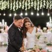 Cutting cake