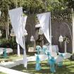 garden ceremony set up 