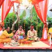 Indian wedding Bali Priest 