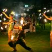 Modern Fire Dance holiday inn resort baruna