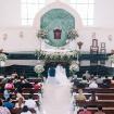 Wedding ceremony catholic church saint silvester pecatu