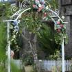 entrance gate to pool area 