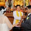 Buddhist wedding exchange vows