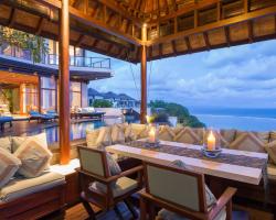 Villa Bidadari Cliffside Estate Pool Pavilion