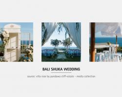 Villa Rose Bali Wedding Venue by Pandawa Cliff Estate