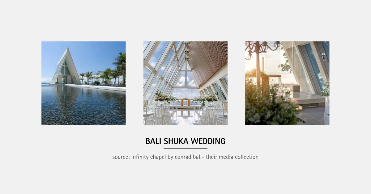 Infinity Chapel by Conrad Bali Wedding Venue
