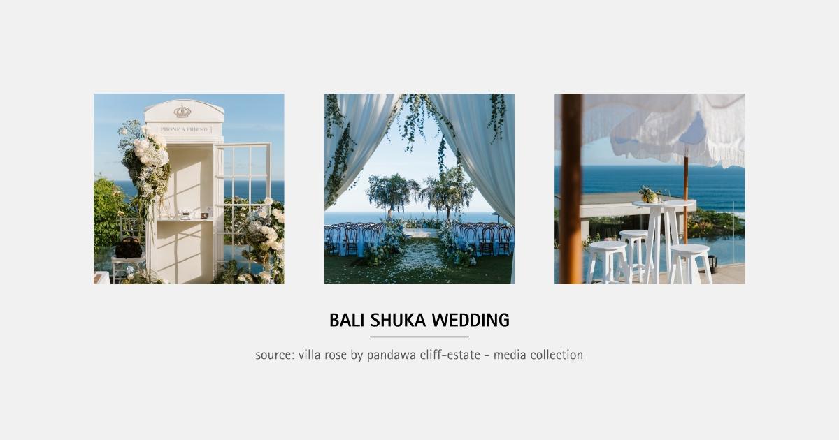 Villa Rose Bali Wedding Venue by Pandawa Cliff Estate