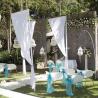 garden ceremony set up 