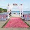 Courtyard by marriott soft pink wedding theme 
