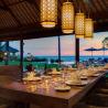 Villa Jagaditha dining at sunset