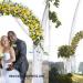 Bali Shuka Wedding - Arch Flower Half Side Full